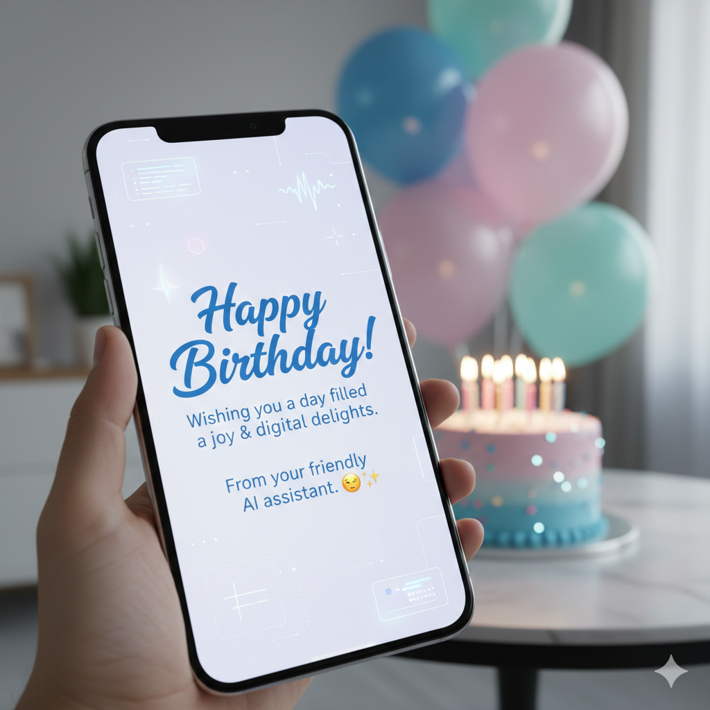 AI Happy Birthday Message