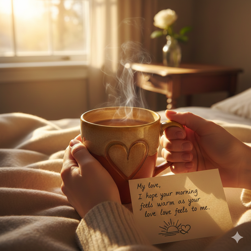 Sweet Morning Message for Her