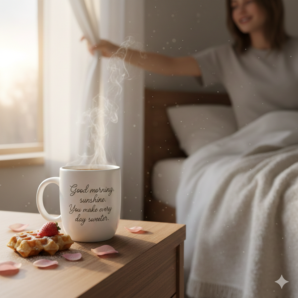 Sweet Morning Message for Her