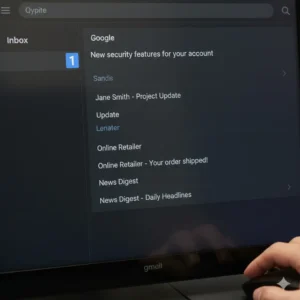 Gmail Inbox 1 Unread Message
