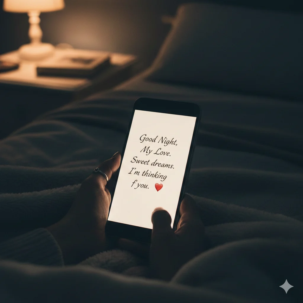 Good Night Message for My Love