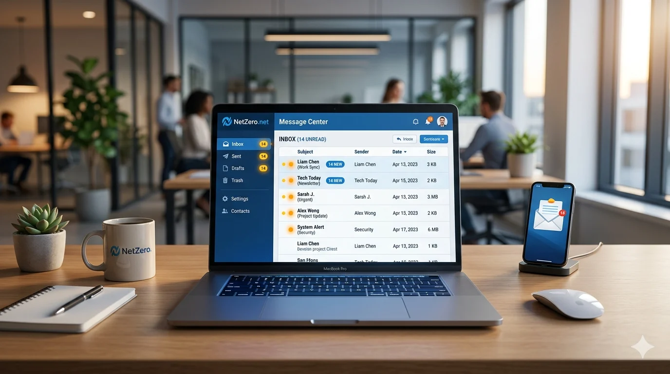 netzero.net message center