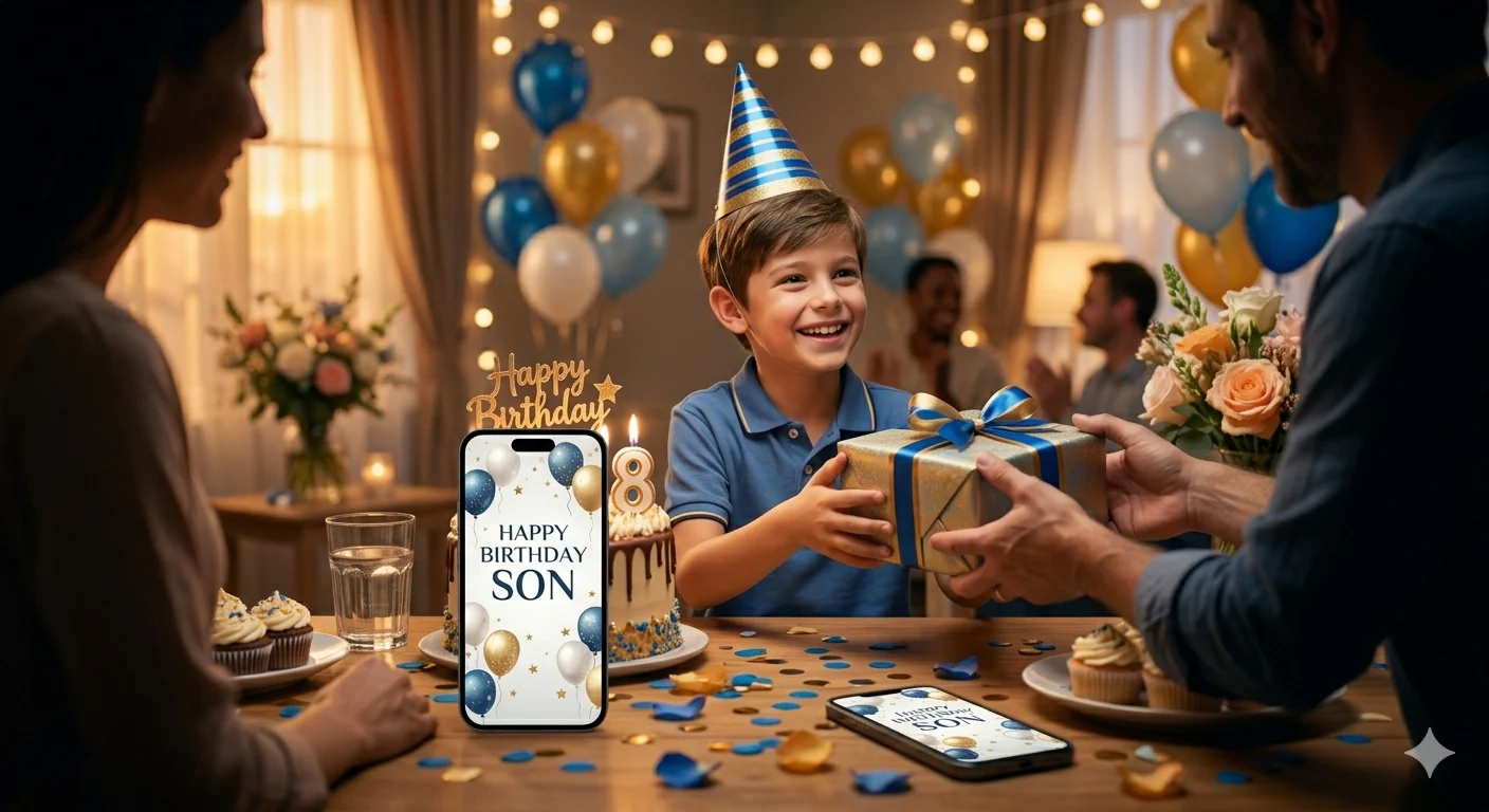 sons birthday message