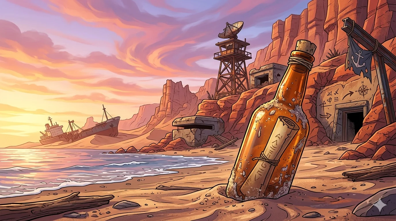Borderlands 2 Bottle Message