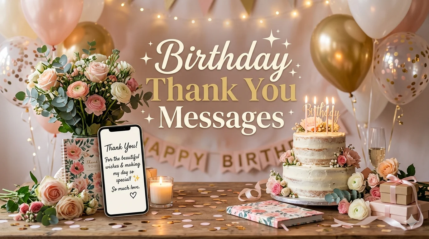 Birthday Thank You Messages