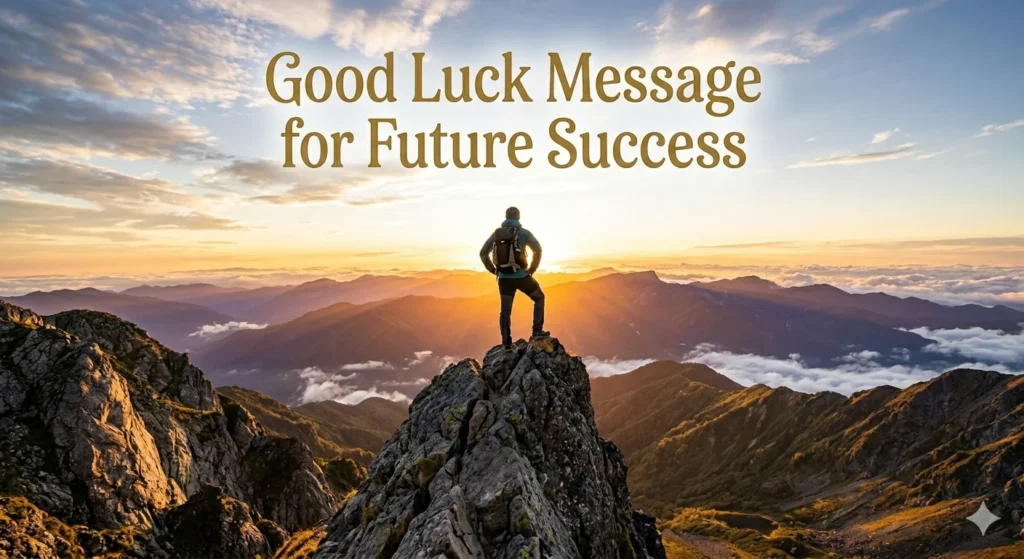 good luck message