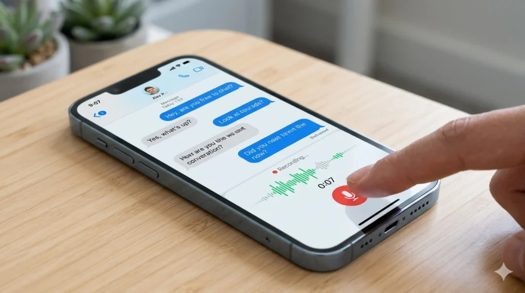 Enable Voice Messages on iPhone