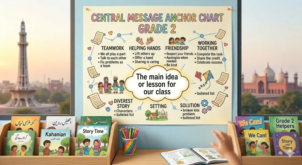 central message anchor chart