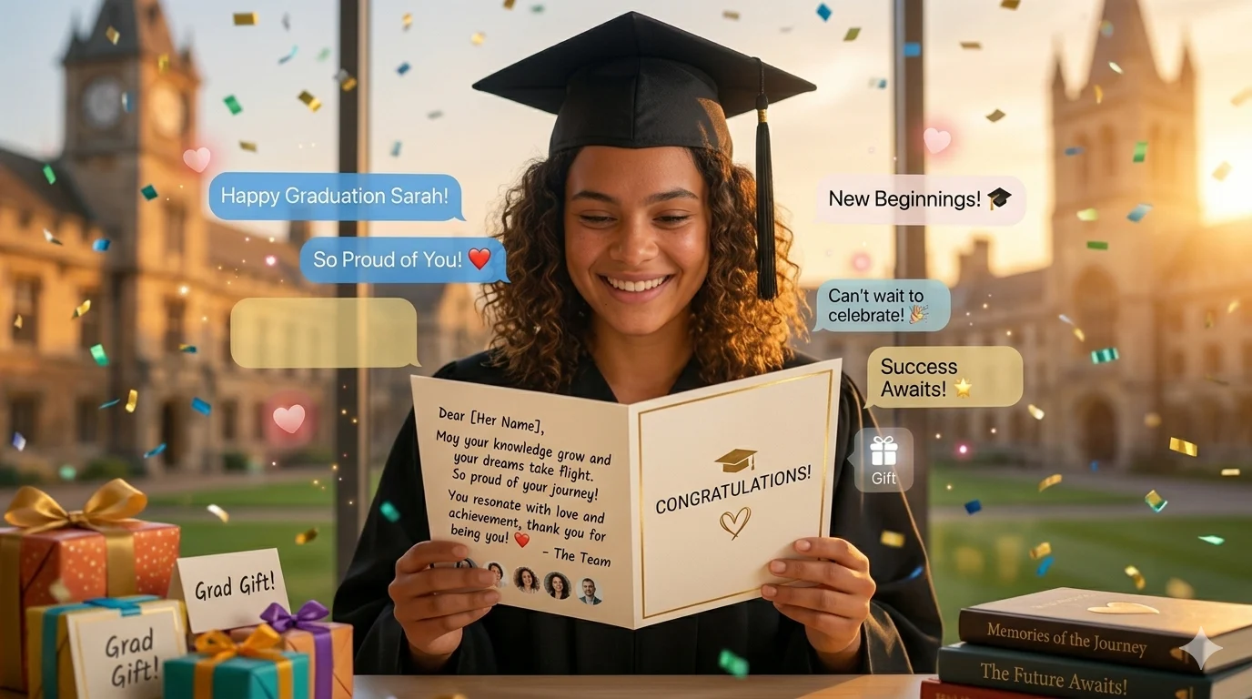 graduation card message