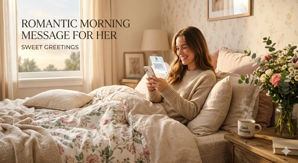 sweet morning message for her