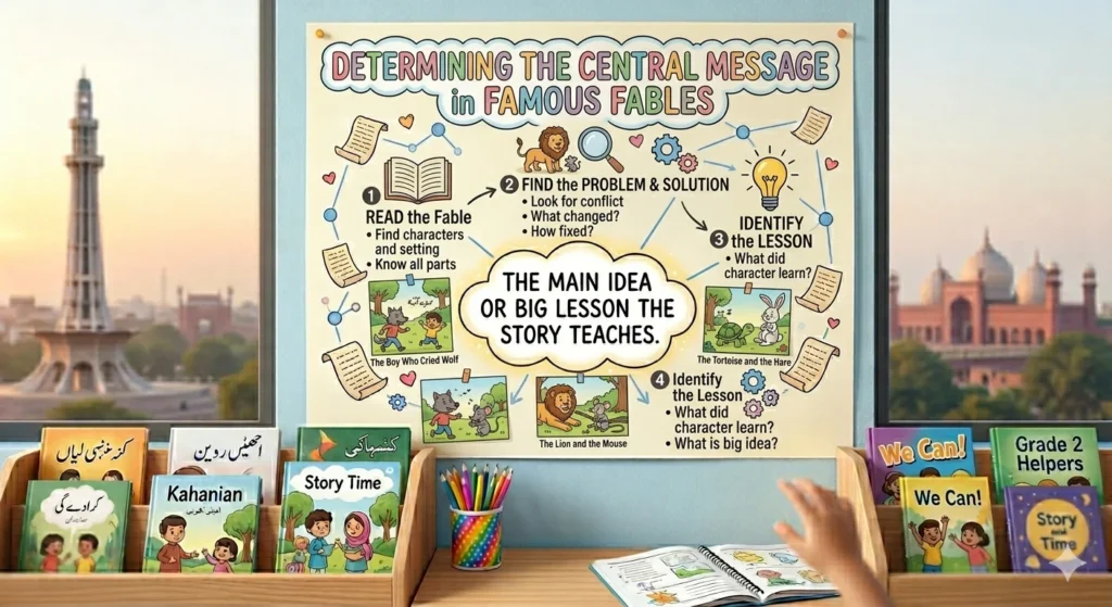 central message anchor chart