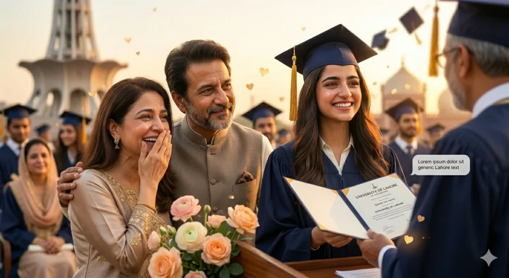 graduation message to daughter