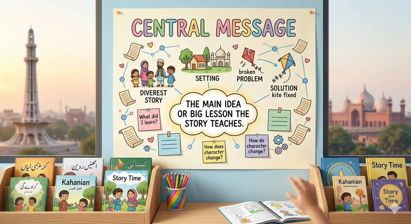 central message anchor chart