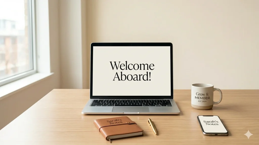 welcome message to new employee