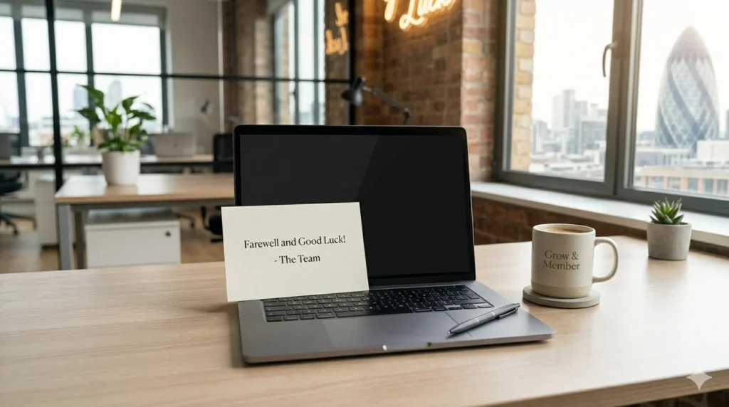 farewell message to coworkers