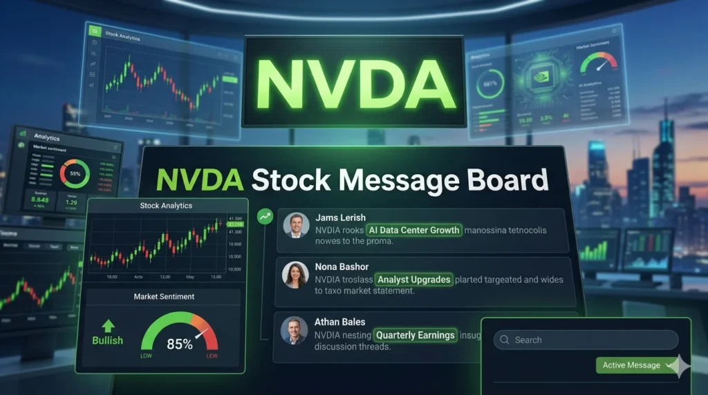 nvda stock message board
