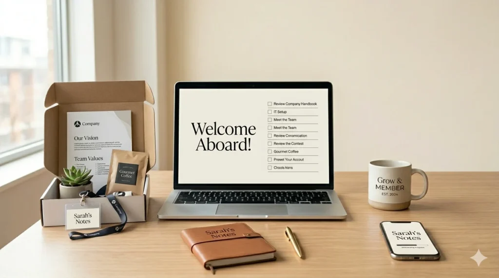 welcome message to new employee