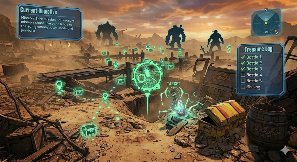 Borderlands 2 Bottle Message