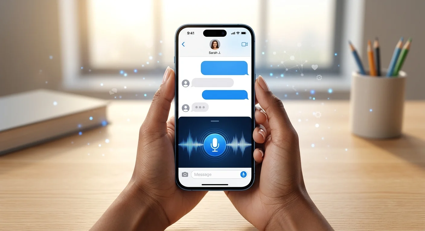 send voice message iphone