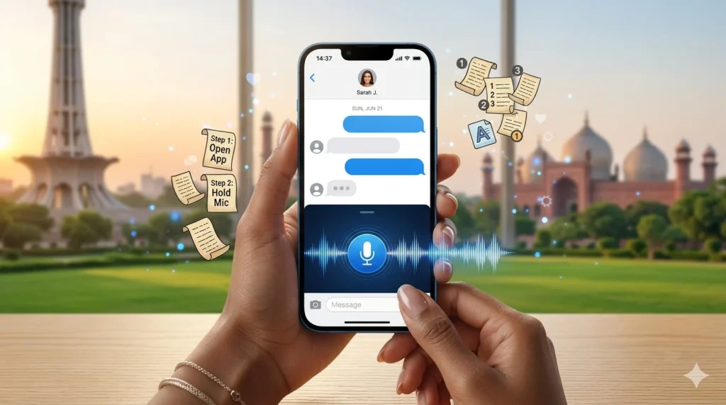 send voice message iphone