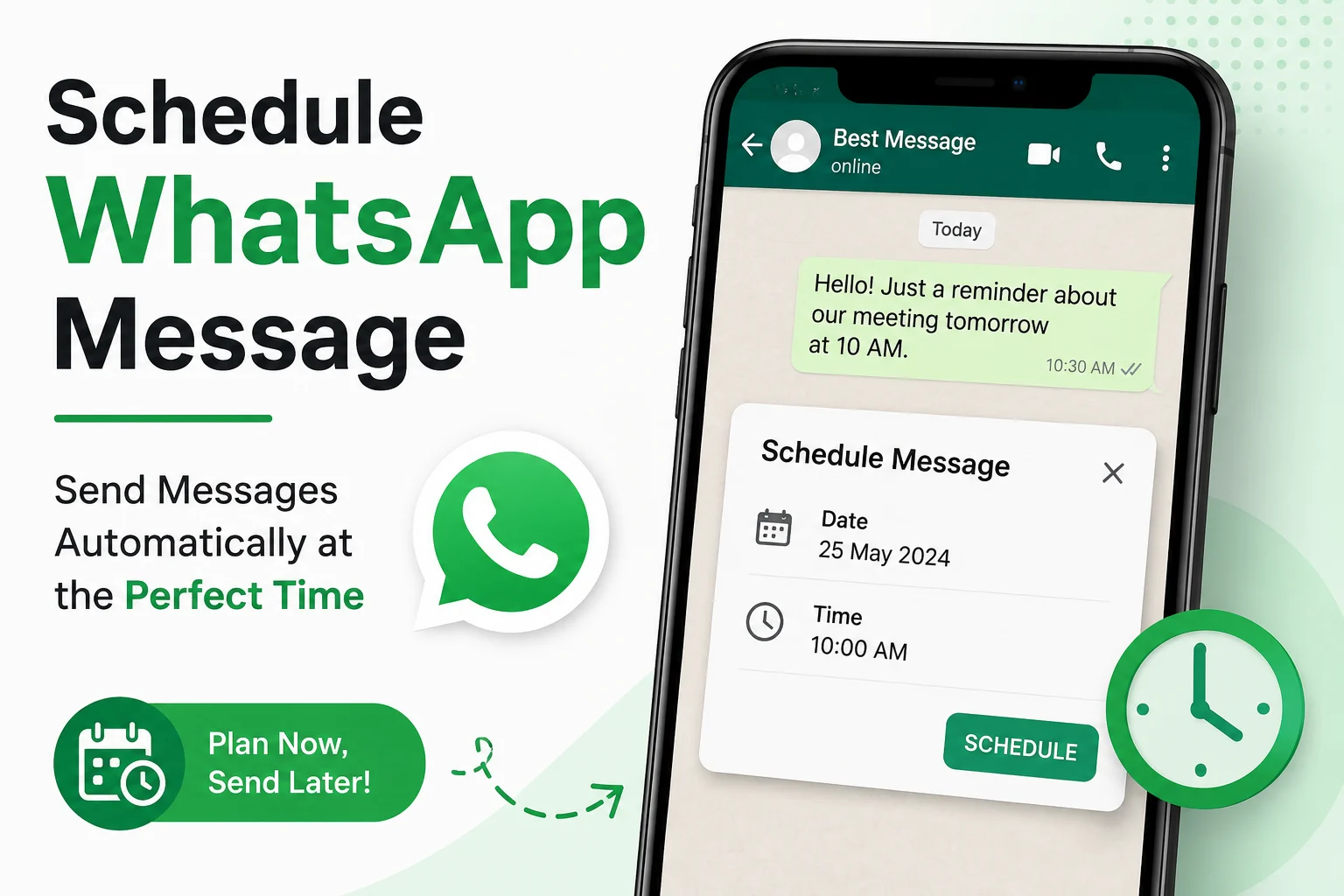 schedule whatsapp message
