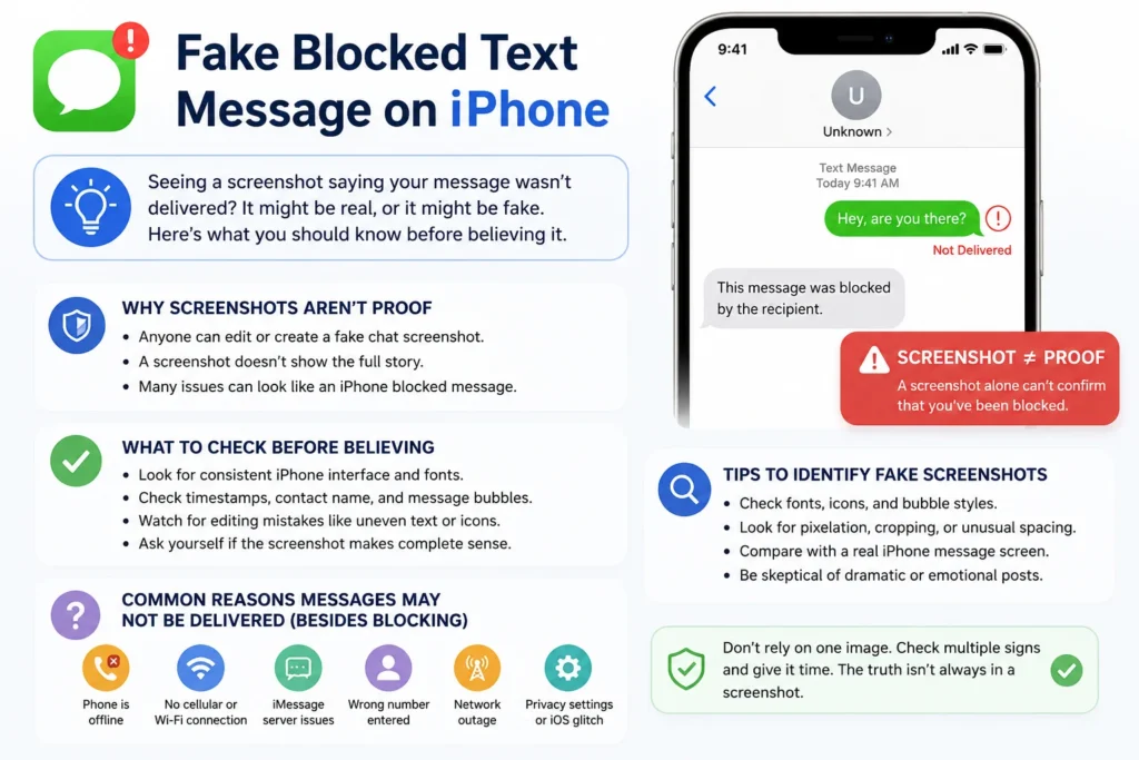 fake blocked text message