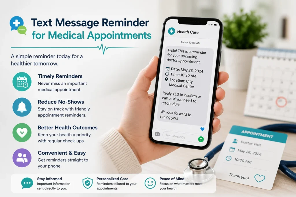 text message reminder