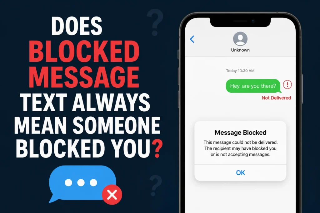 blocked message text