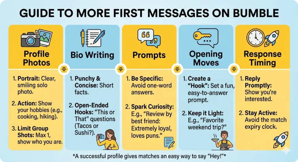 Do Girls Message First on Bumble