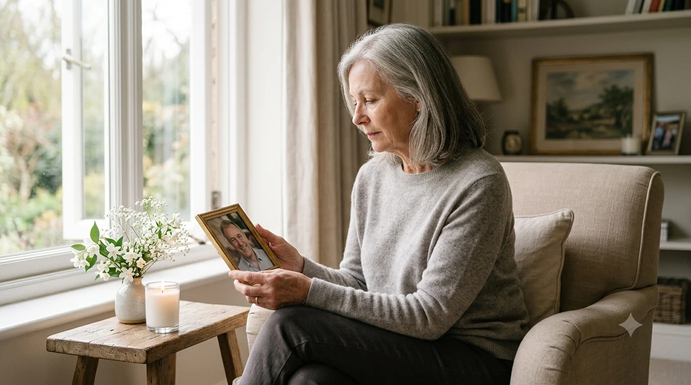 sympathy message for loss of husband