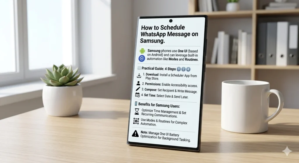 schedule whatsapp message