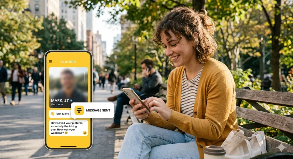 Do Girls Message First on Bumble