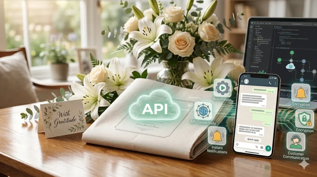 whatsapp api send message