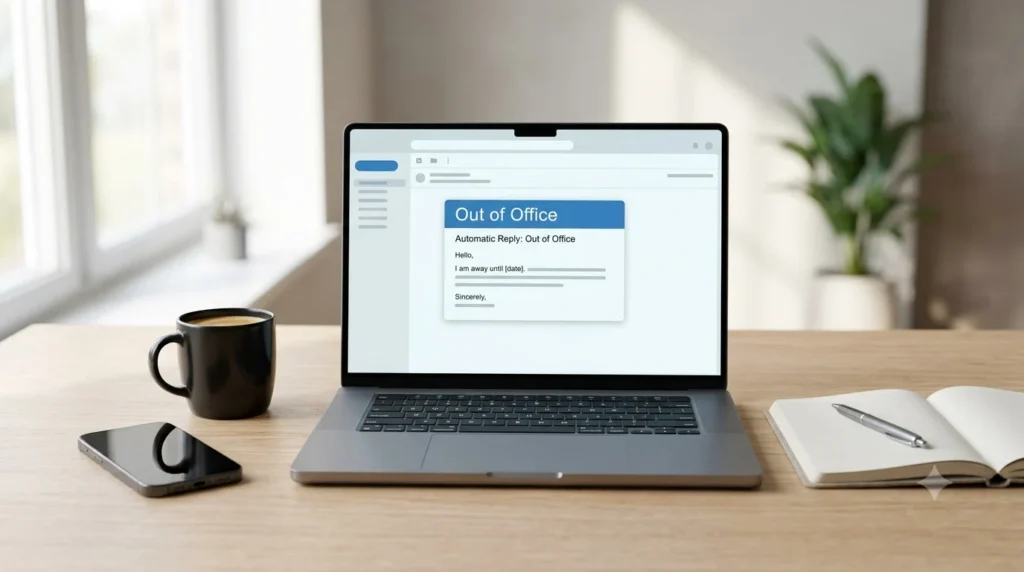 sample out of office message