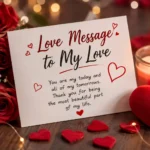 love message to my love